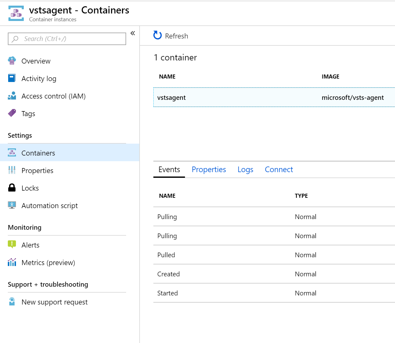 agent inside Azure DevOps