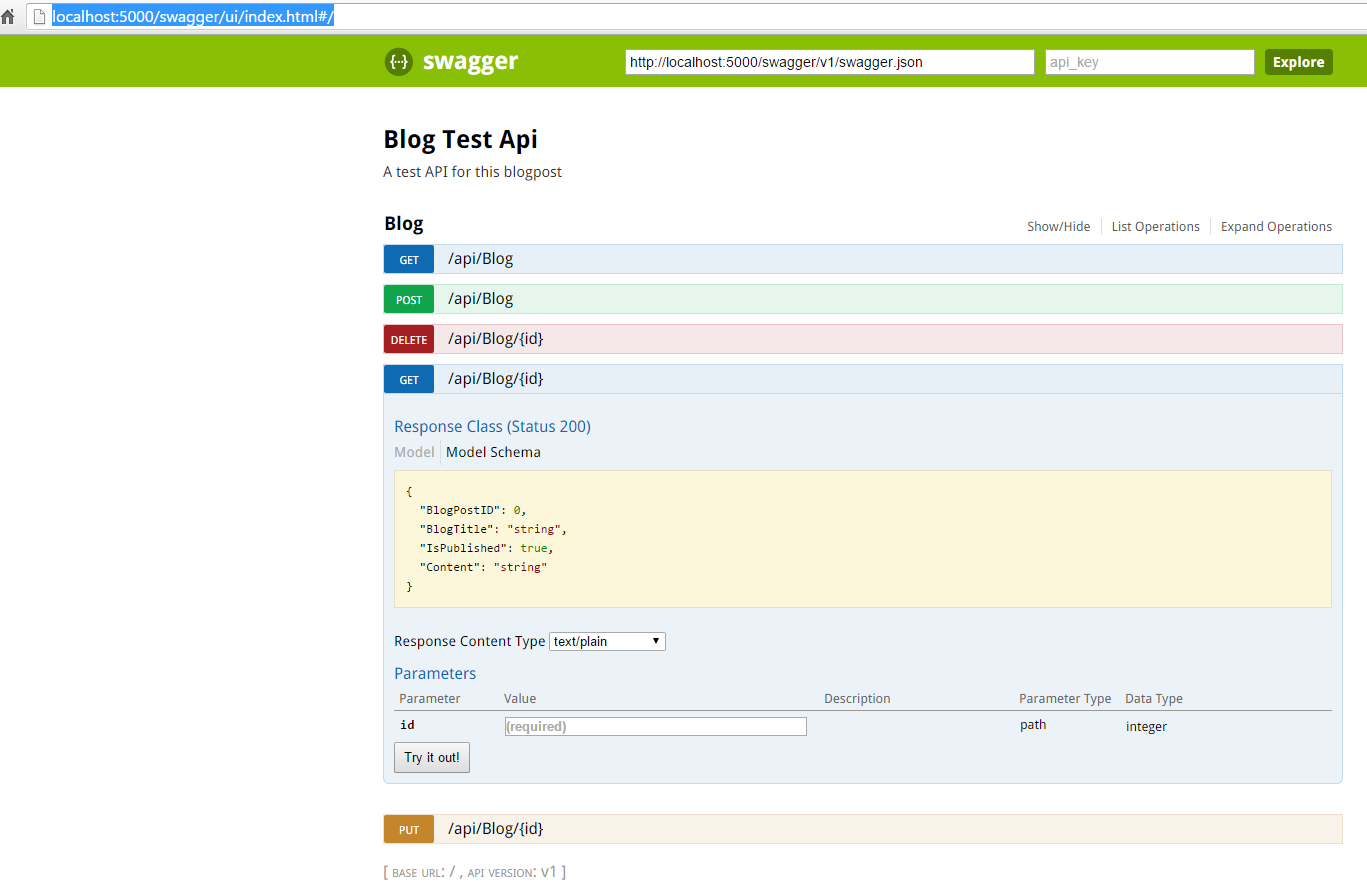 Swagger UI
